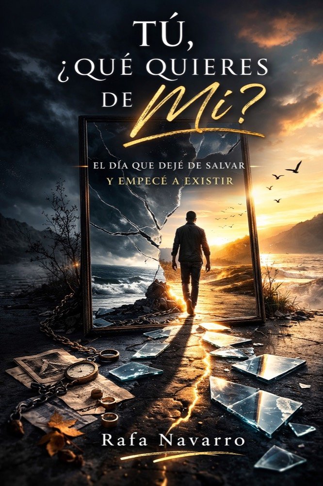 Portada del libro «Tú, ¿qué quieres de mí?» de Rafa Navarro